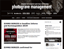 Tablet Screenshot of photograve.net
